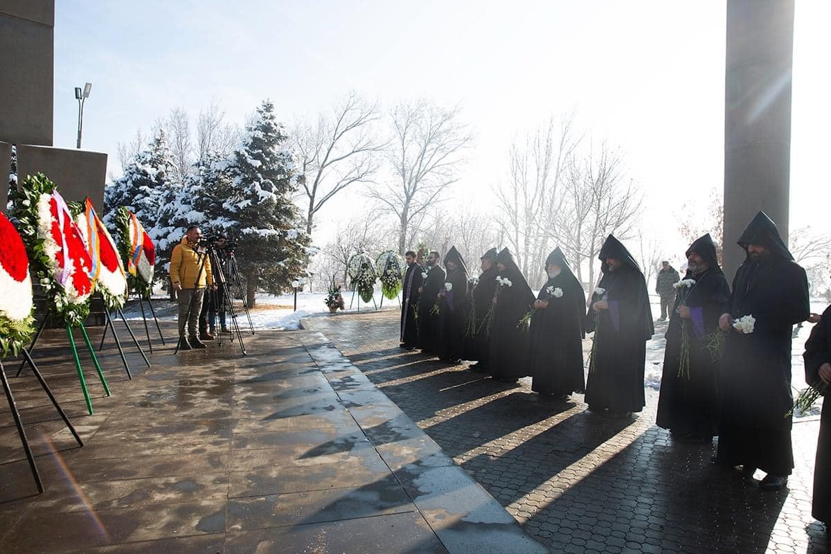 Прихожане Первопрестольного посетили пантеон «Ераблур»