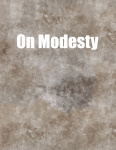 On Modesty