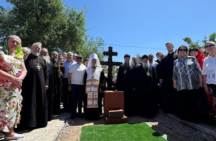 На месте страдальческой кончины тысяч православных христиан в Лисьей балке в казахстанском Шымкенте состоялась закладка храма-памятника в честь новомучеников Чимкентских