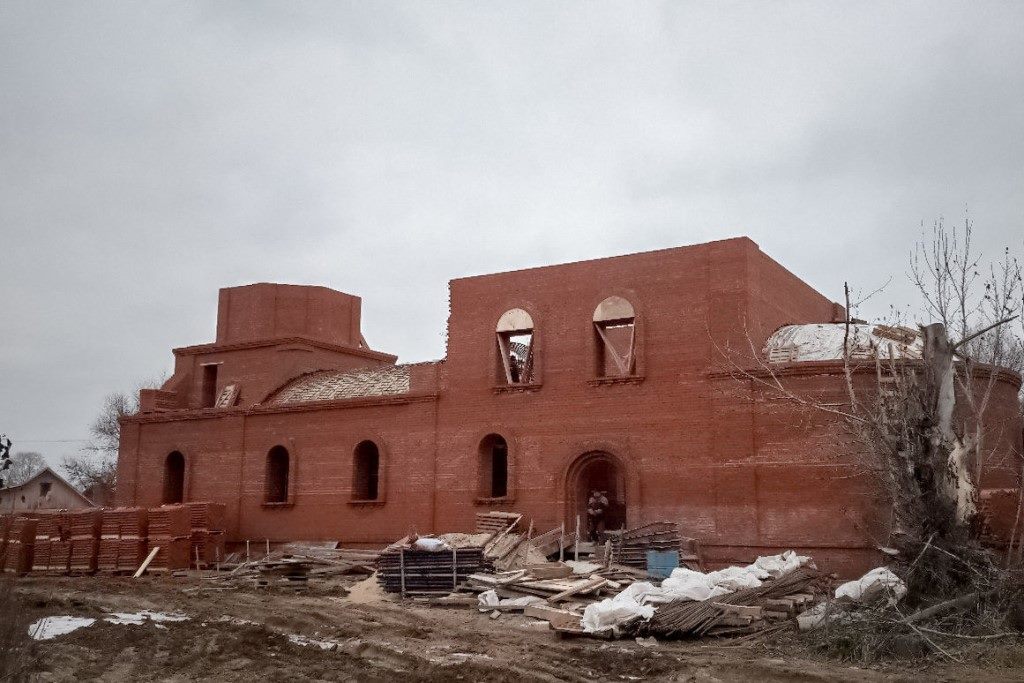 81-летняя пенсионерка строит сельский храм в Татарстане