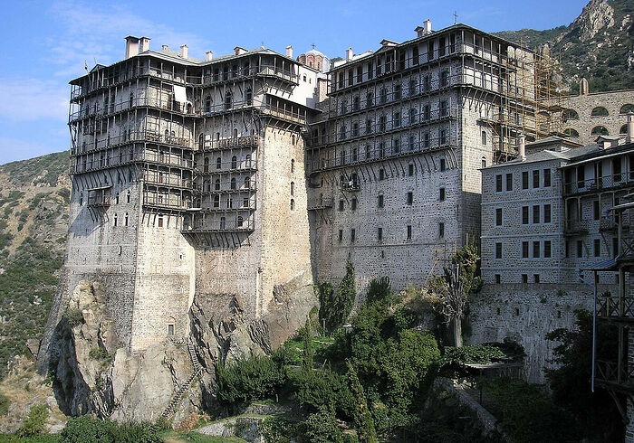 Афон: в результате землетрясения магнитудой 5,3 балла пострадал монастырь Симонопетра