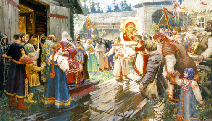 Явление иконы пресвятой Богородицы во граде Казани