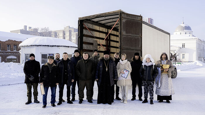 Из Нижегородской епархии в зону СВО отправлена очередная партия гуманитарного груза