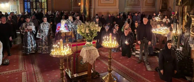 Начало Великого поста в кафедральном соборе