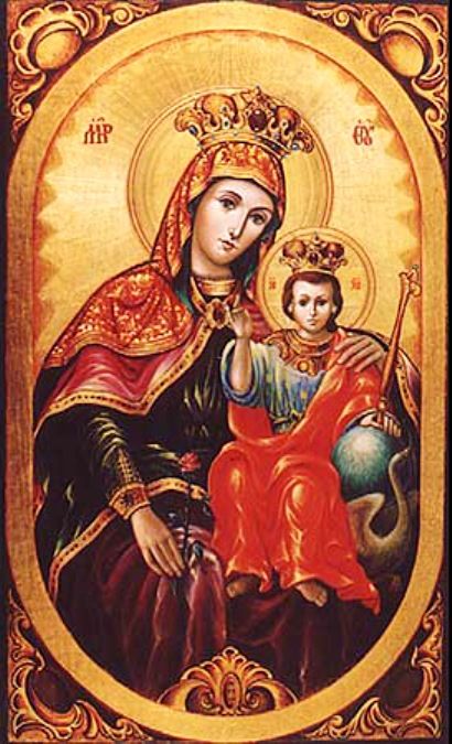 Икона Божьей Матери «Неувядаемая Роза»