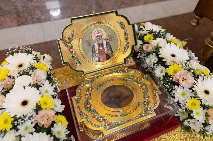 Мощи святителя Тихона принесены в Пятигорскую епархию