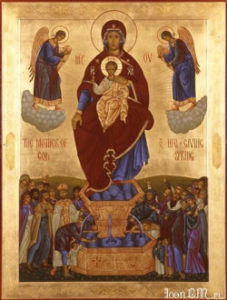 Молитва пред иконою Божией Матери «Живоносный источник»