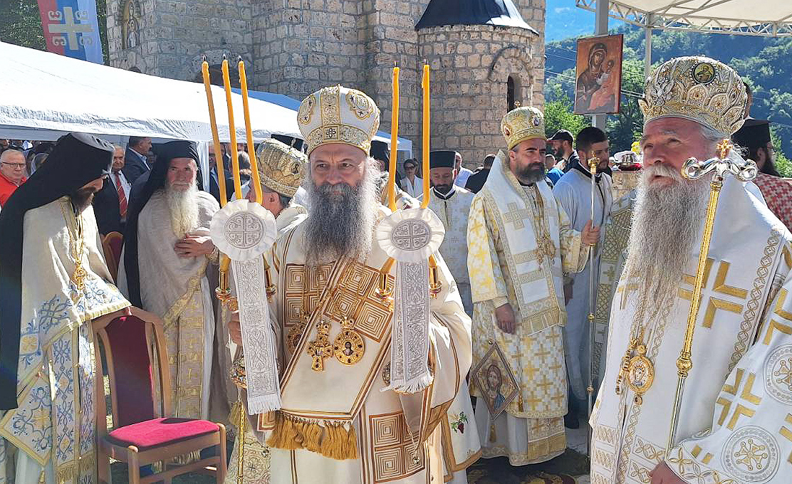 Патриарху Порфирию поклонились в многострадальной Велице
