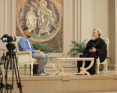 В рамках проекта «Говорим» в Сретенском монастыре столицы выступил глава Синодального отдела по социальному служению 