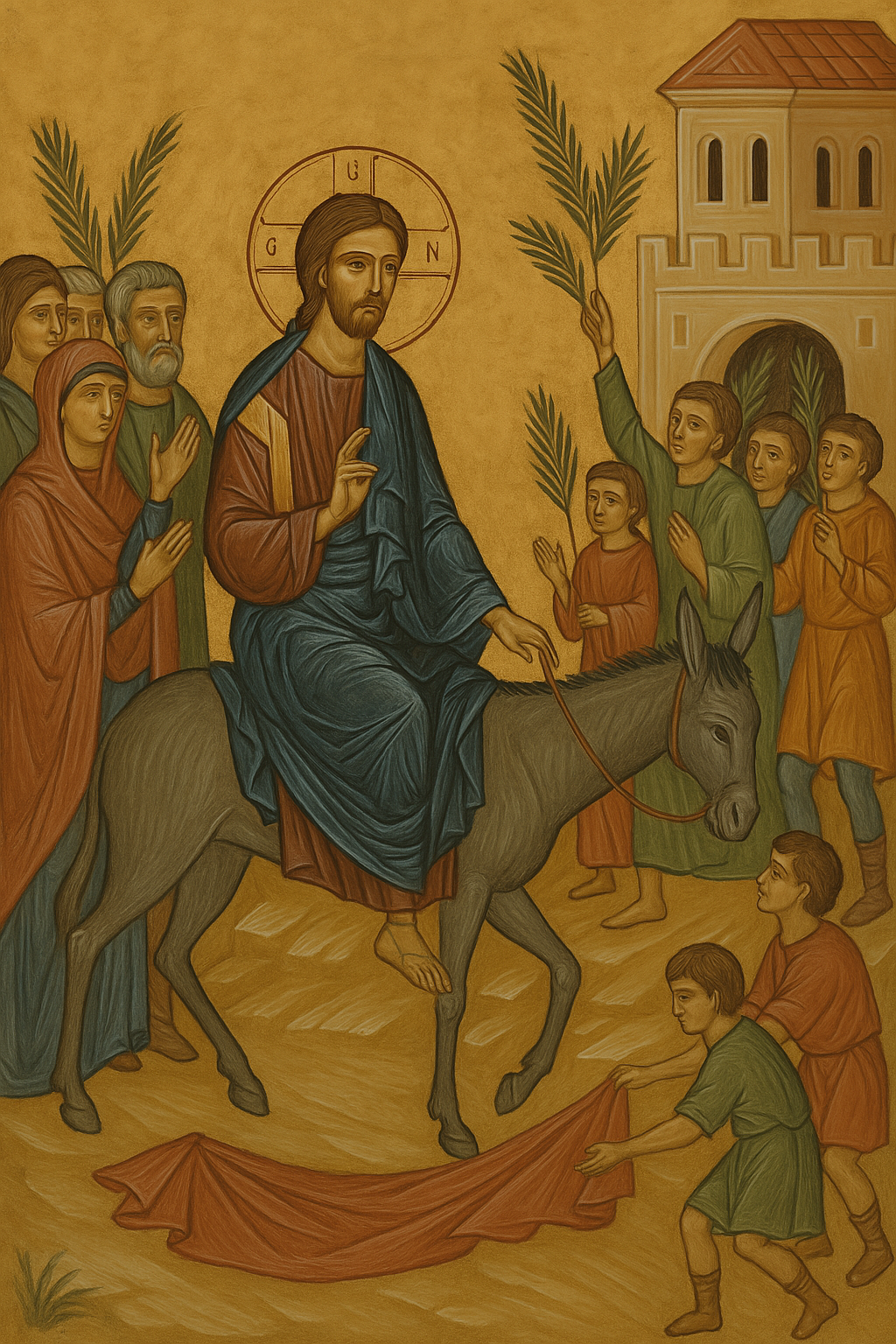 13 апреля: Вербное (Пальмовое) Воскресенье — Вход Господень в Иерусалим