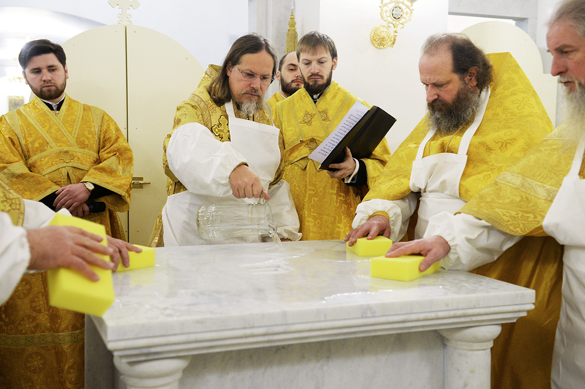 Как и для зачем освящают храмы