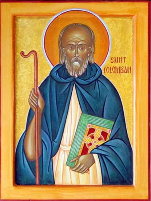 Преподобный Колумбан, игумен Люксейский 