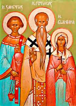 Священномученик Пофин, епископ Лионский