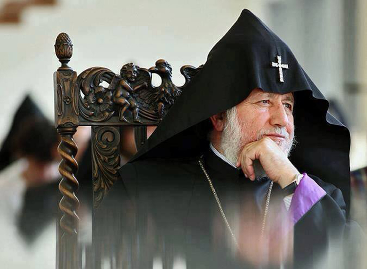 Католикос Всех Армян принял делегацию, возглавляемую президентом департаментского совета Буш-дю-Рон, Франция