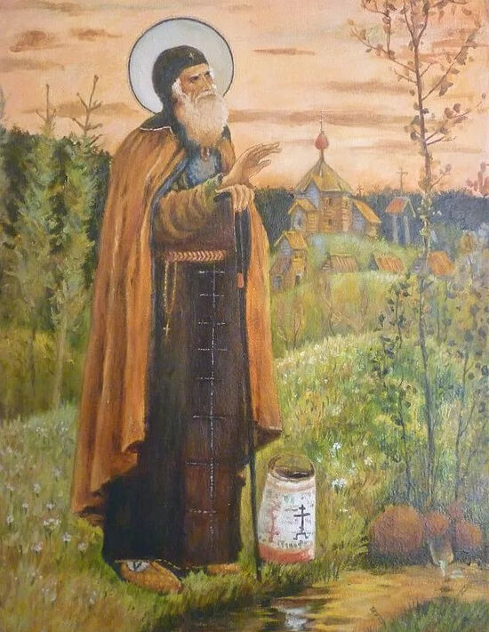 Тропарь преподобнаго Сергия