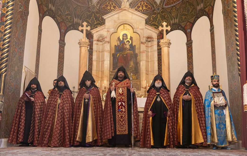В Материнской церкви Миятнея совершили молебен за пленников