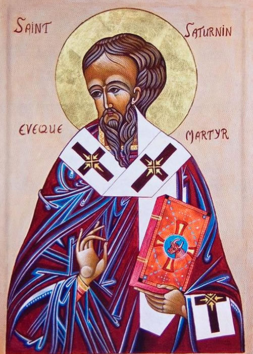 Священномученик Сатурнин, епископ Тулузский