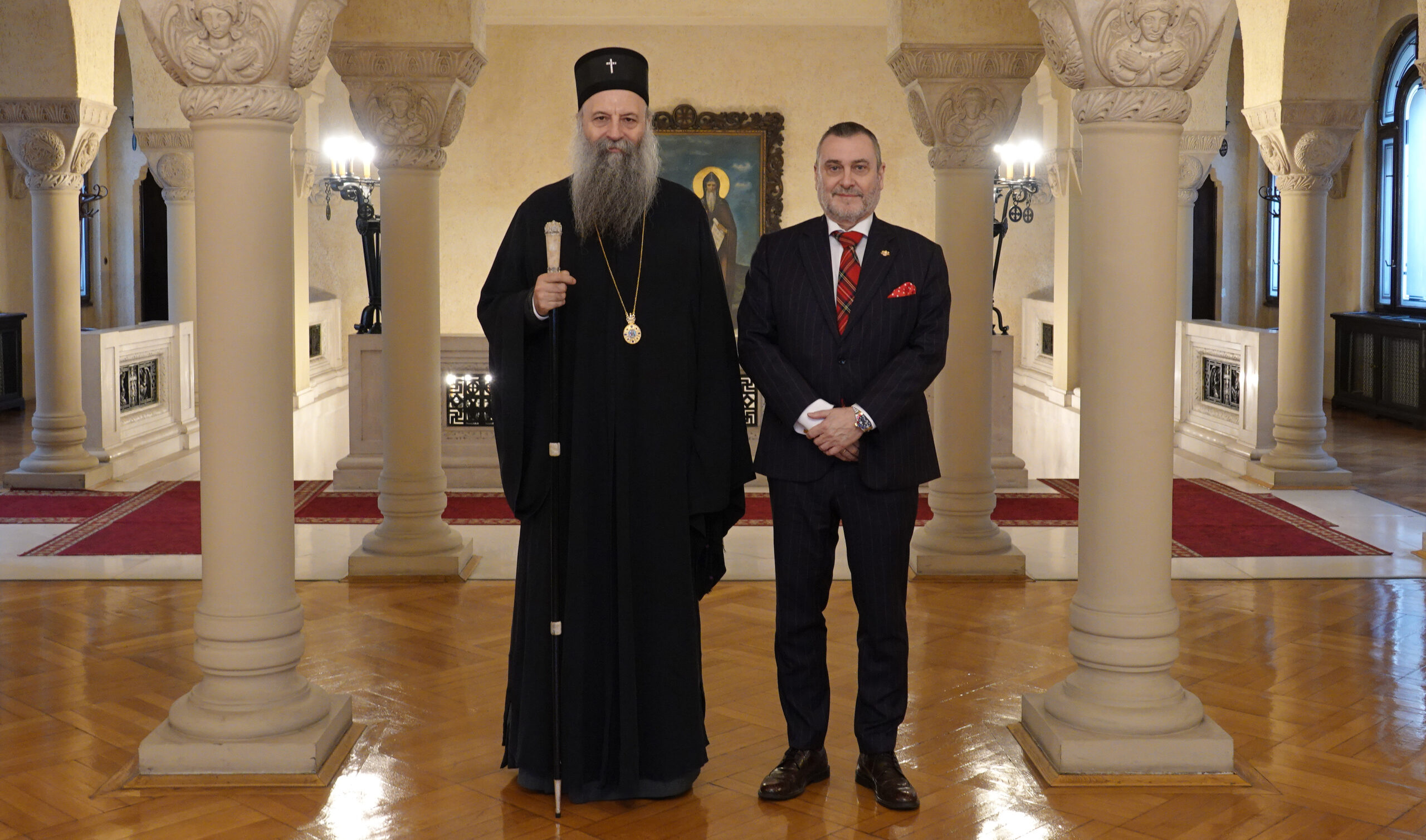 Патриарх Порфирий побеседовал с послом Королевства Испания