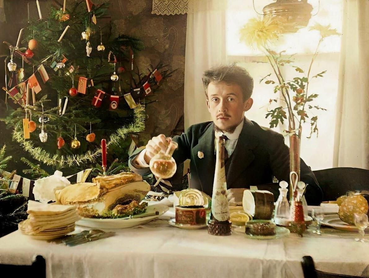 Как праздновали Новый год до революции