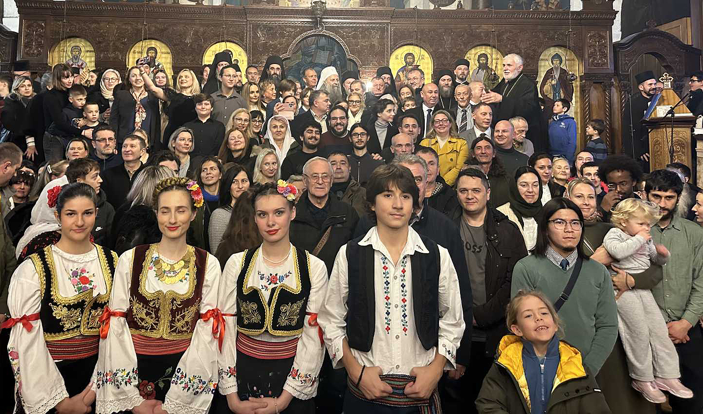 Лондон: торжественная доксология в честь сербского патриарха г. Порфирия