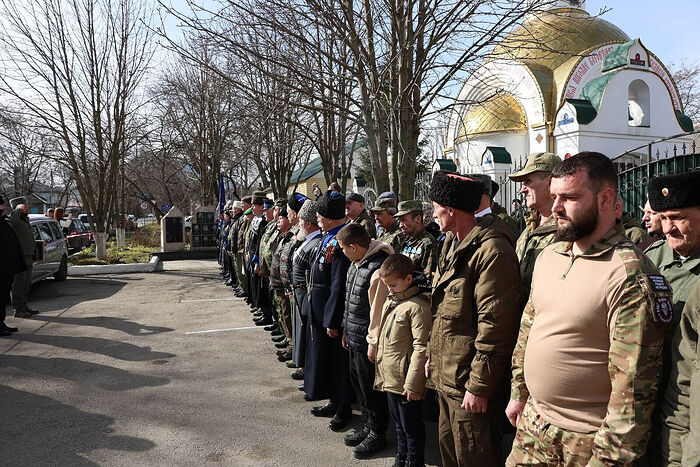 Юбилей Ермоловского батальона отпраздновали в Минеральных водах
