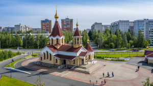 Templo en honor del Santo Gran Mártir y Sanador Panteleimon (Petrozavodsk, Rusia)