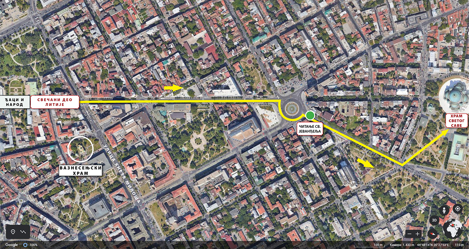 Инструкция верующим, участвующим в крестном ходе Дня Спасения