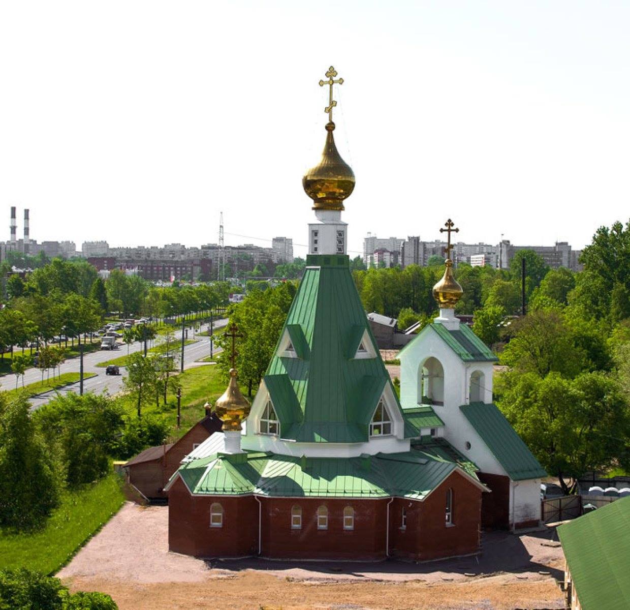 Храм во имя святителя Иоанна Милостивого освятили в Санкт-Петербурге