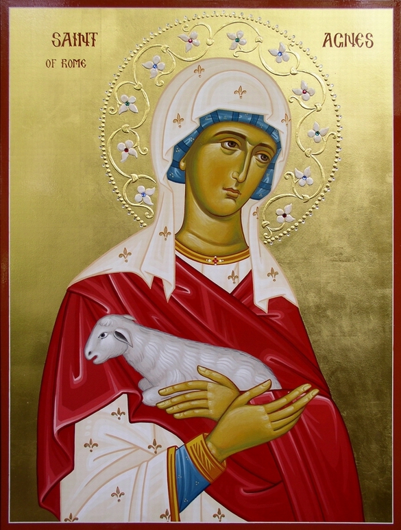 Мученица дева Агния (Анна) Римская 