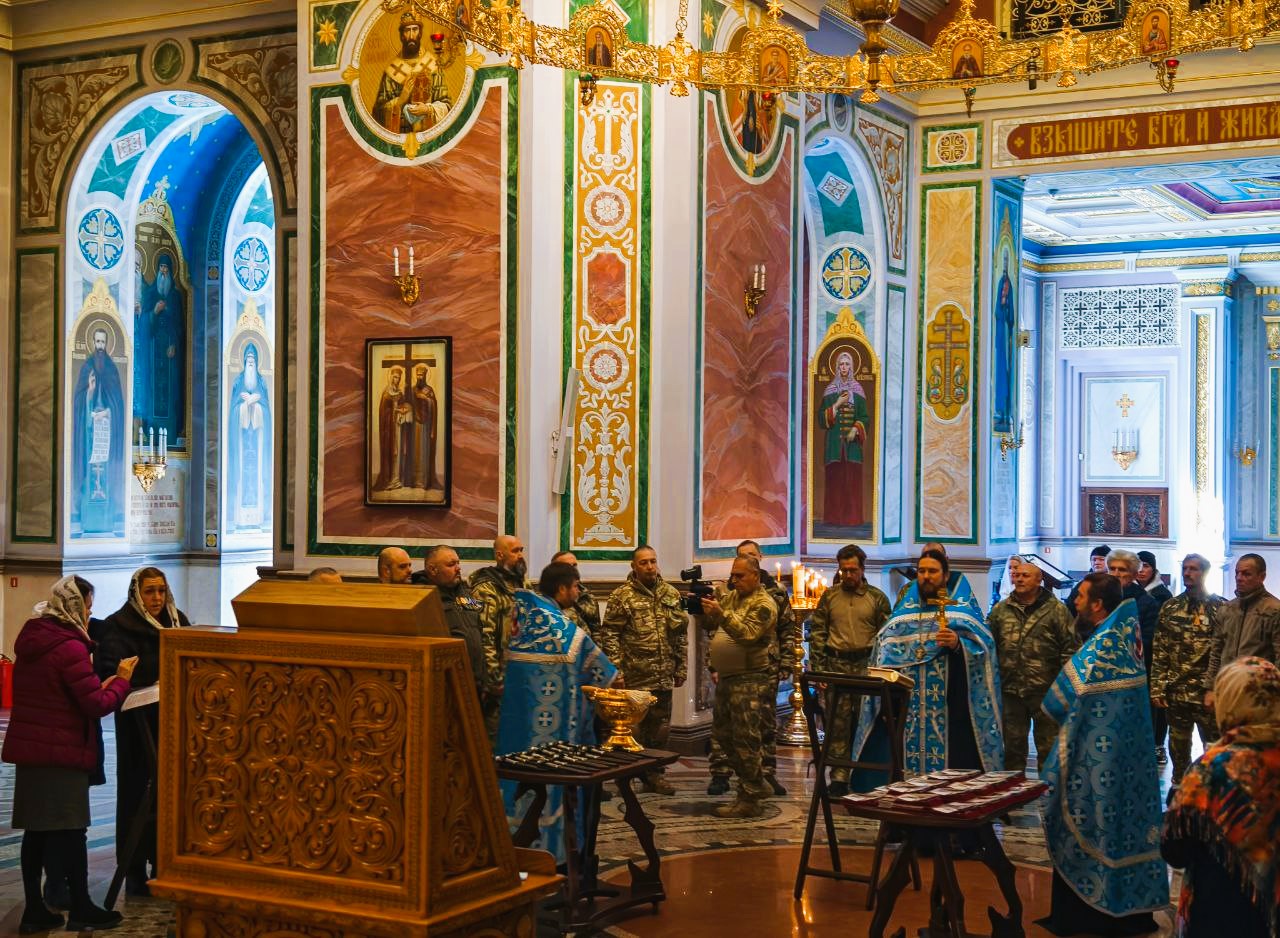 В Симферополе отслужен молебен за воинов бригады «Днепр»