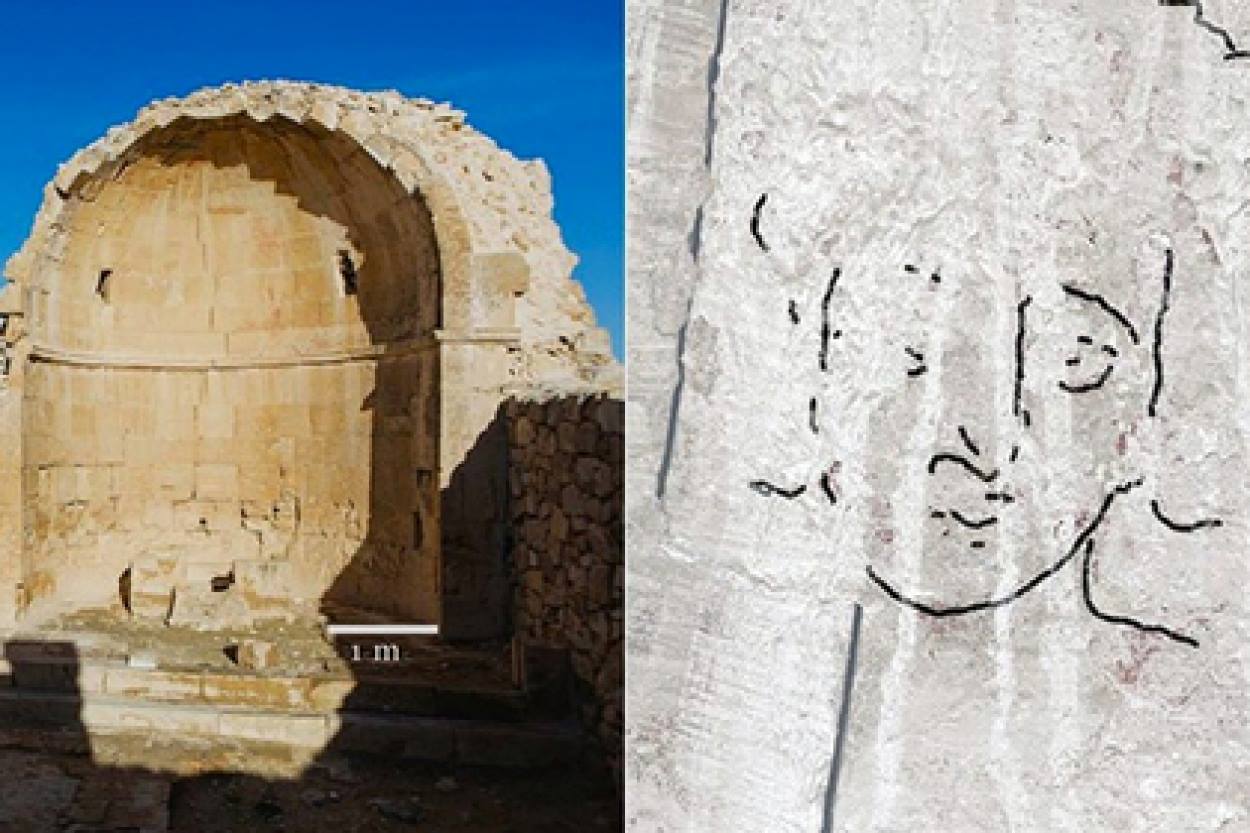 В Израиле обнаружено раннее изображение Иисуса Христа
