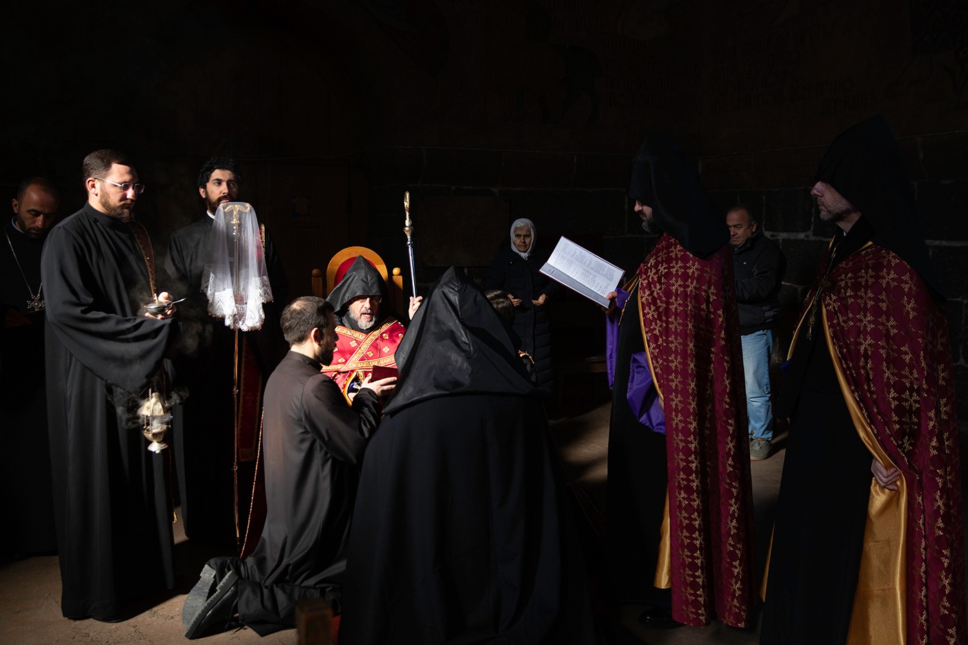 Ощущение степени вероучения в церкви Святого Месропа Маштоца в Ошакане