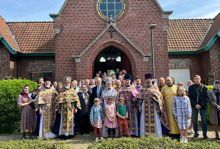 В бельгийском Кортрике освящен русский храм