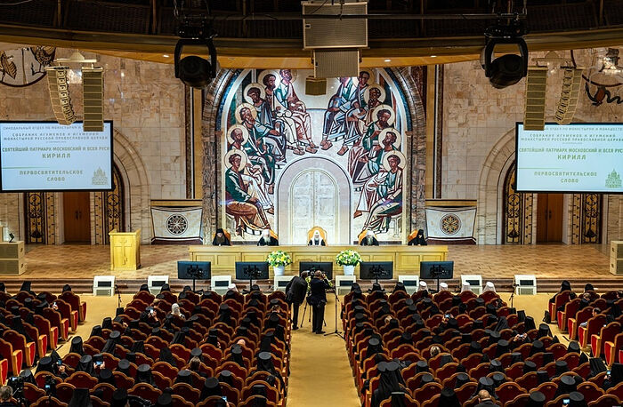 Святейший Патриарх Кирилл возглавил работу Собрания игуменов и игумений монастырей Русской Православной Церкви