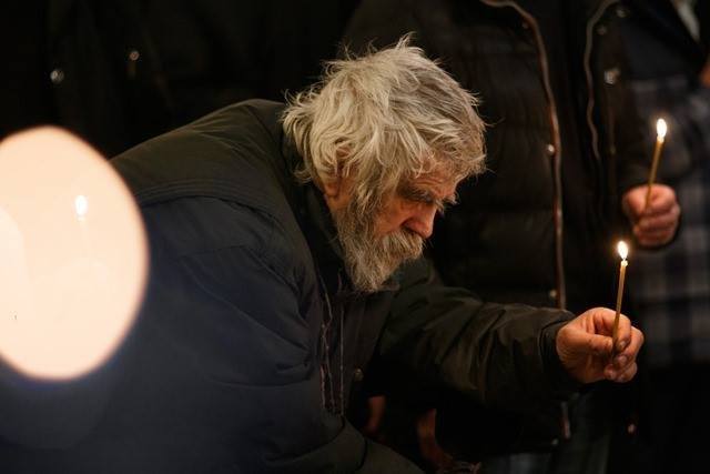 В Москве отслужили панихиду по бездомным, умершим на улице