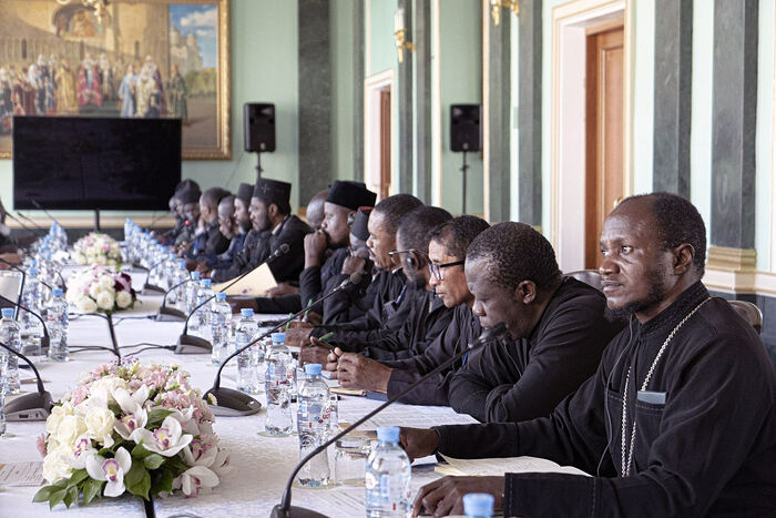 В Москве состоялась первая церковно-практическая конференция благочинных Патриаршего экзархата Африки