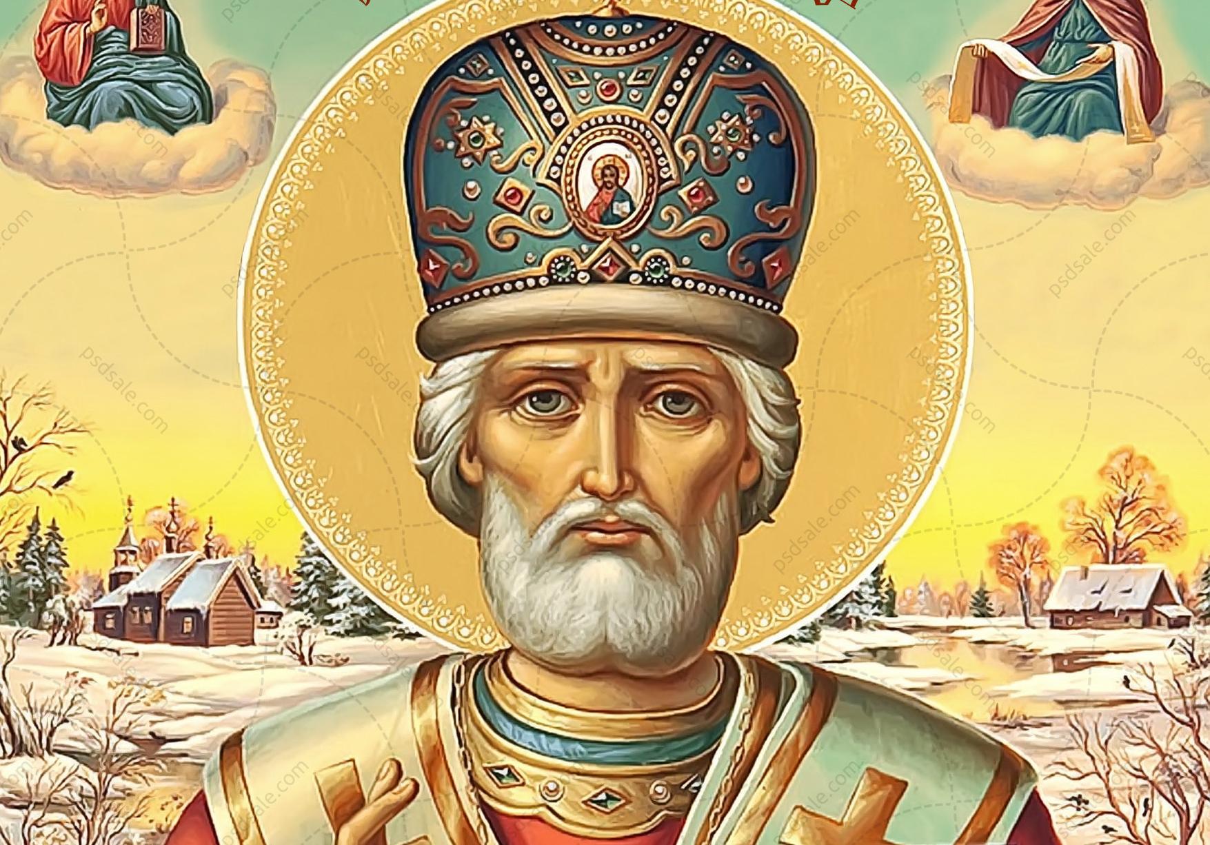 Никола Зимний. Преставление Мирликийского святителя-чудотворца