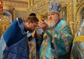 Глава Синодального отдела по взаимодействию с ВС и правоохранительными органами возглавил престольные торжества Знаменского храма при ГУ МВД России по г. Москве