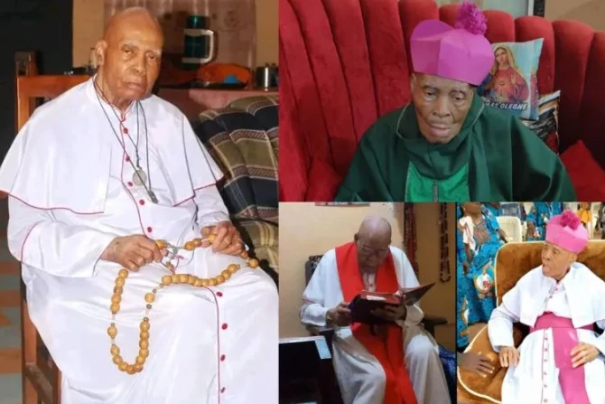 Самый старый католический священник в Нигерии умер в возрасте 104 лет