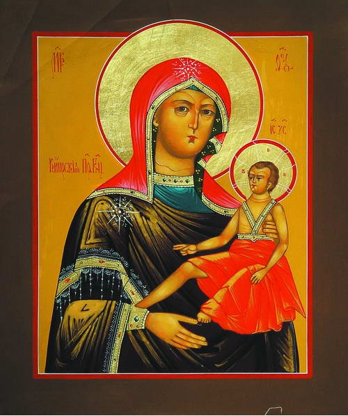 Икона Матери Божьей Кипрская (без трона)  