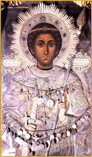 Молдавская икона великомученика Георгия Победоносца