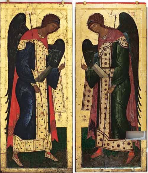 Архангелы Михаил и Гавриил из деисусного чина