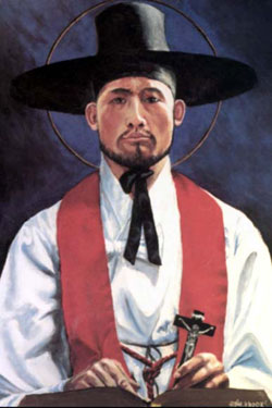 Andrew Kim Taegon, Paul Chong Hasang, and Companions