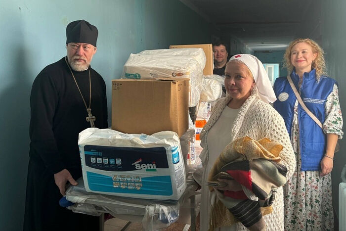 Завершилась третья поездка председателя Синодального отдела по благотворительности протоиерея Михаила Потокина в зону конфликта