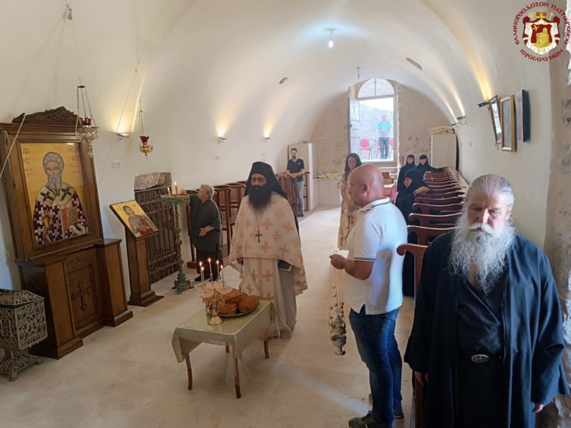 ПРАЗДНИК СВЯТОГО ВЕЛИКОМУЧЕНИКА ПРОКОПИЯ В ПАТРИАРХАТЕ