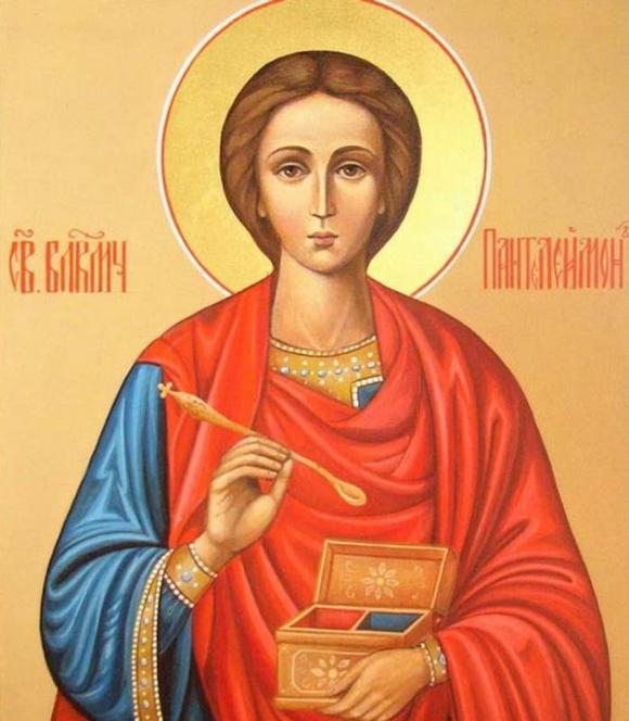 Святому великомученику и целителю Пантелеимону