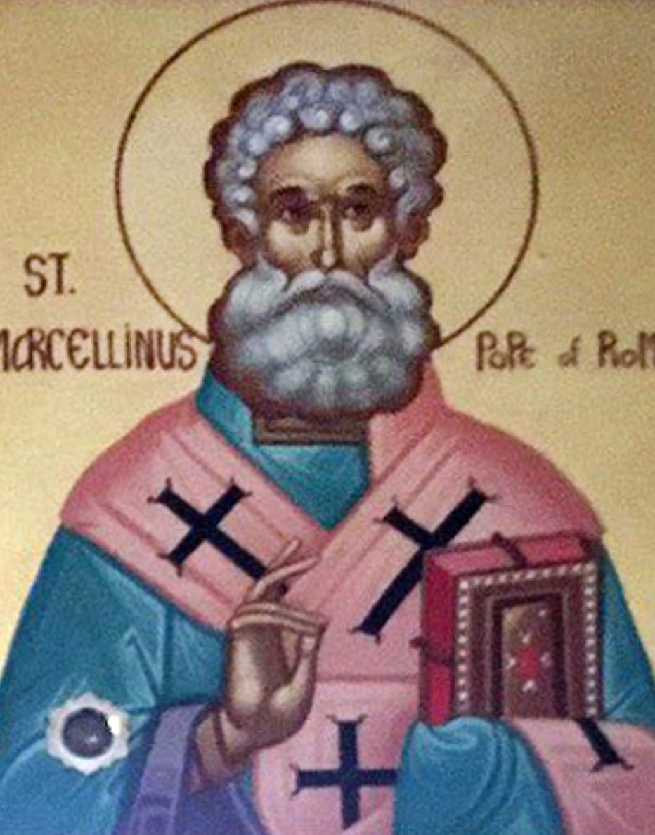 Жизнь и Мученичество Папы Маркеллина