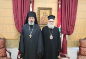 Блаженнейший Патриарх Антиохийский и всего Востока Иоанн встретился с представителем Русской Православной Церкви 