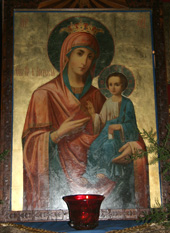 Иверская Анакопийская икона Божьей Матери