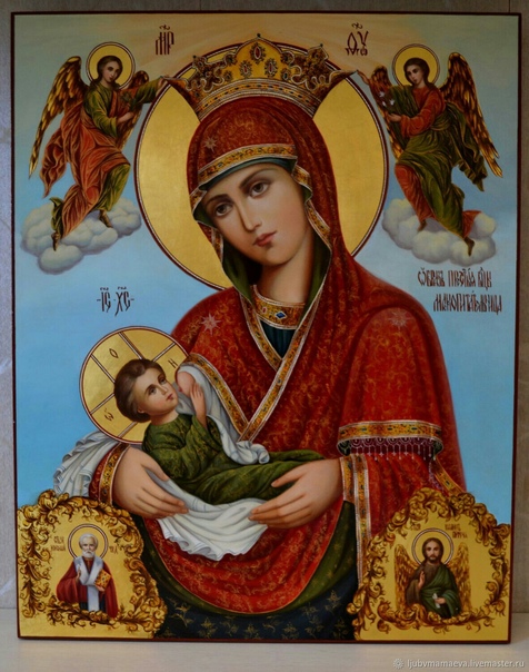 Перед иконой "Млекопитательница"  (12 / 25 января)